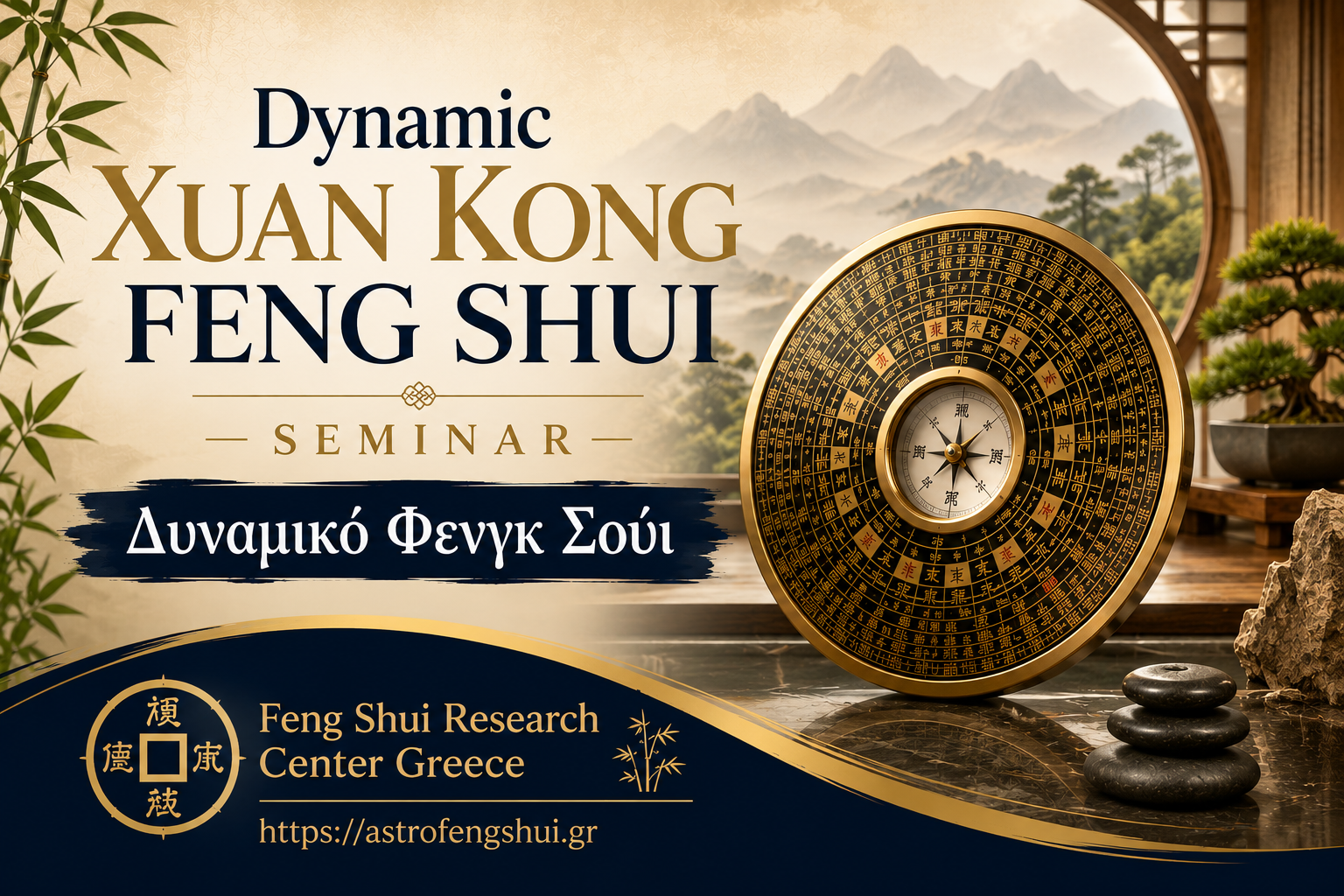 Dynamic Xuan Kong Feng Shui - Προχωρημένο Σεμινάριο Ιπτάμενων Άστρων