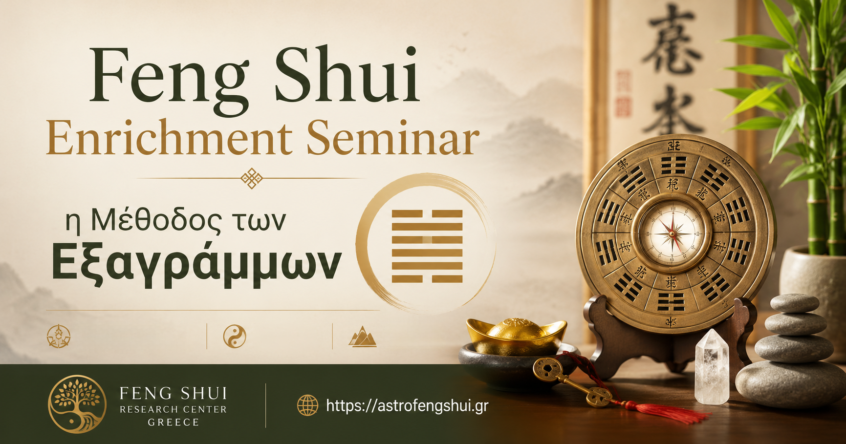 Feng Shui Enrichment - Σεμινάριο Μεθόδου των Εξαγράμμων