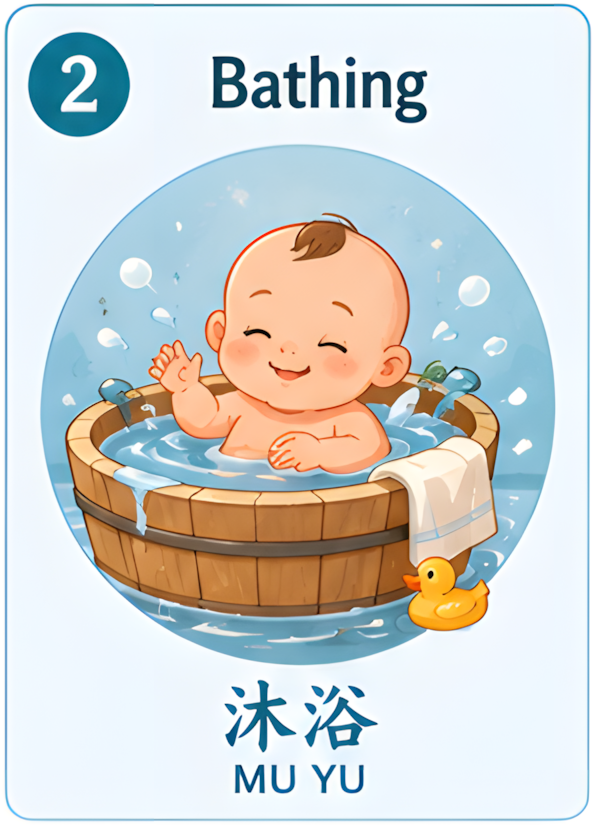 Bathing Mu Yu Βάπτηση