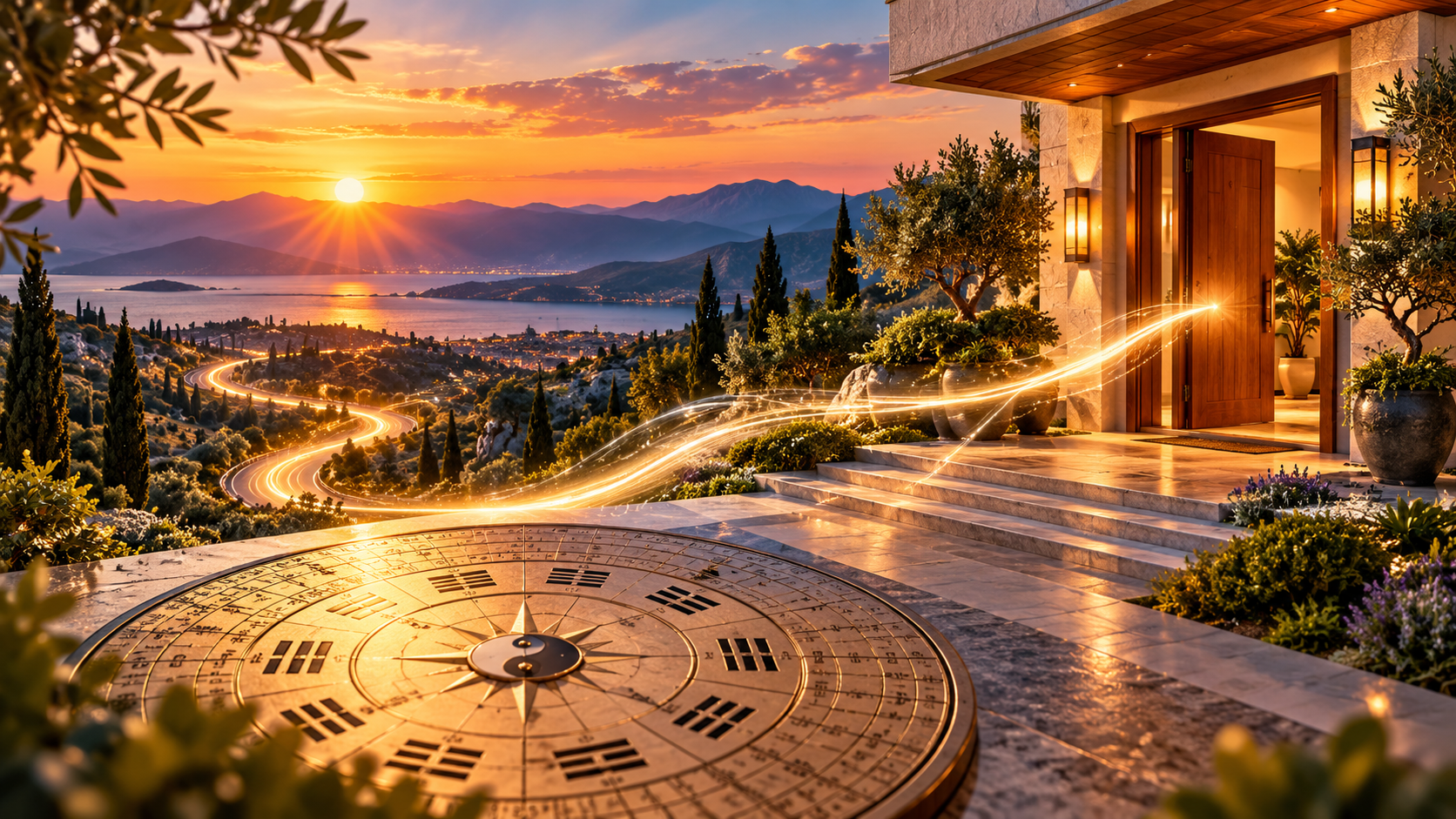 Εξωτερική Μορφή, δρόμος και Κύρια Είσοδος που επηρεάζουν την ενεργοποίηση και την έκφραση των Άστρων στο Φενγκ Σούι
